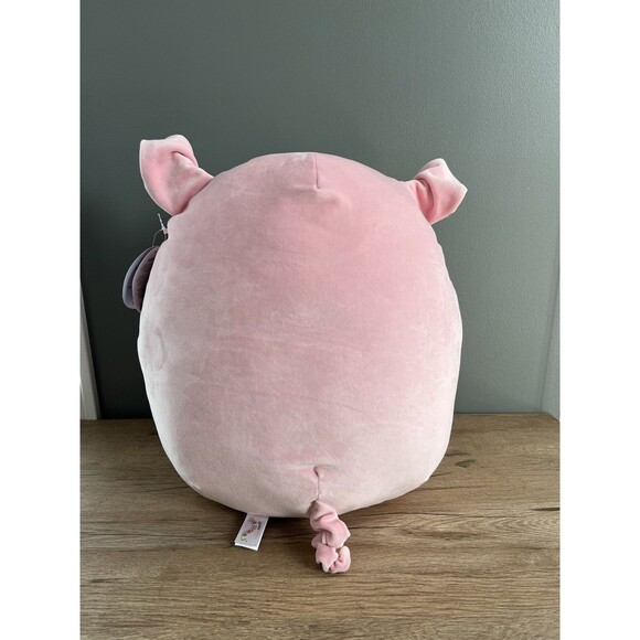 NEW Squishmallows 16" Peter Pink Pig with Easter Print Belly Large Plush NWT - Picture 5 of 6